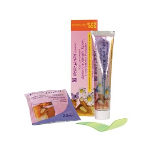 Depiliacinis kremas su ramunėlės ekstraktu " BELLE JARDIN " 125 ml
